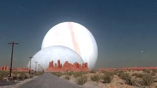 Thumbnail: What would it Look like with all the planets between the earth and the moon?