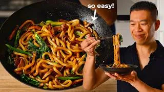 Thumbnail: I make this quick Udon Noodles lunch on repeat!