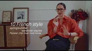 Thumbnail: 10 French Style spring/summer wardrobe staples | Parisian chic essentials