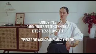 Thumbnail: ICONIC STYLE : CAROLYN BESSETTE-KENNEDY'S EFFORTLESS STYLE & 7 PIECES THAT DEFINE HER SIGNATURE LOOK