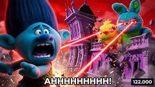 Thumbnail: Trolls | DUCK & BUNNY IN THE VILLAGE?! 🦆🐰 | Remix Parody Sponsored Preview 2 - Extended 2001 effects