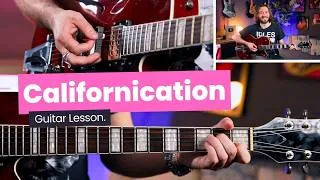 Thumbnail: How To Play Californication - Red Hot Chili Peppers Guitar Lesson