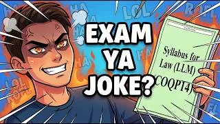 Thumbnail: CUET PG (LLM) - Syllabus and PYQ Analysis