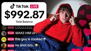 Thumbnail: I Went Live on TikTok Until I Made $1,000