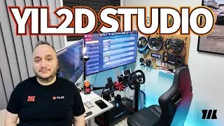 Thumbnail: My LITTLE Sim Racing room … YIL2D Studio tour #simracing #granturismo #racing