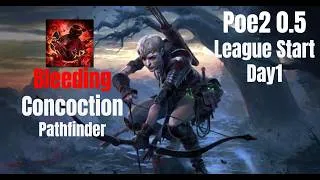 Thumbnail: POE2 0.5 Pathfinder-Bleeding Concoction Day1 League Start