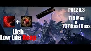 Thumbnail: POE2 0.3 Lich-Low Life Reap Showcase