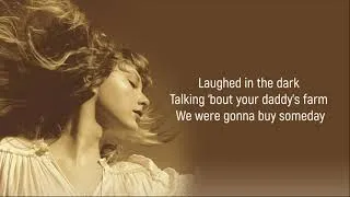Thumbnail: Taylor Swift - We Were Happy (Taylor's Version) (From The Vault) (Lyrics)