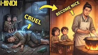Thumbnail: THE DRUNK FATHER CHANGED OVERNIGHT Explained In Hindi YM57 kai Hindi