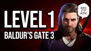 Thumbnail: How to Level 1 Baldur's Gate 3