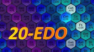 Thumbnail: 20-EDO - Twenty-Tone Chromatic - Microtonal Scale Demonstration (by Ymp)
