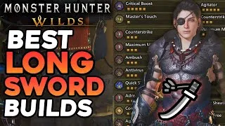 Thumbnail: THE ONLY LONGSWORD VIDEO YOU NEED! | Highest DPS META Sets in Monster Hunter: Wilds | モンハンワイルズ