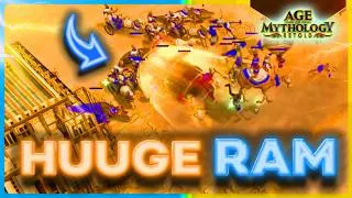 Thumbnail: Age Of Mythology: Retold Matreiuss Vs Husksuppe! Mythic Wars 10,000$ In 4k!