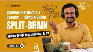 Thumbnail: 9. Network Partitions & Quorum — Simple Guide