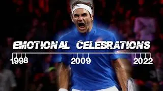 Thumbnail: Roger Federer 🥎 25 Years Of EMOTIONAL Career Celebrations!🥳