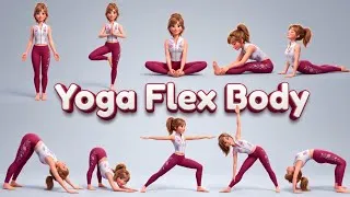 Thumbnail: Tiny Movers, Big Adventures 🌈 | Easy Kids Yoga to Stretch, Explore & Grow