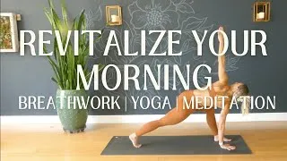 Thumbnail: Revitalize Your Morning: Breathwork, Yoga & Meditation for a Calm and Focused Start