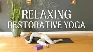 Thumbnail: Relaxing Restorative Yoga - 35 Minutes of Healing