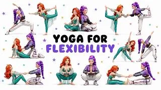 Thumbnail: Partner Yoga for Happy Moments | Yoga For Total Body Relaxation | Easy Yoga for Kids and Friends