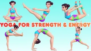 Thumbnail: Kids Yoga for Strength & Energy | Build Strong Muscles, Balance & Confidence