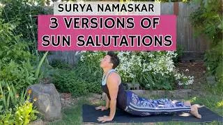Thumbnail: Yoga for Gardeners | 3 Ways to Practice Sun Salutation (Surya Namaskar)