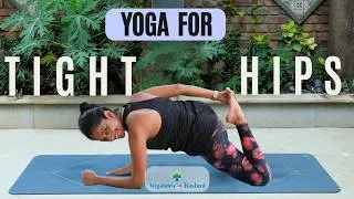 Thumbnail: 10 mins Yoga for Tight Hips | Back & Core Strengthening | Yogalates with Rashmi