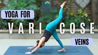 Thumbnail: Yoga for Varicose Veins | Improve Blood Circulation & Reduce Leg Pain | Yogalates with Rashmi