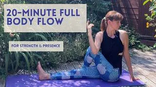 Thumbnail: 20 Minute Full Body Flow for Strength & Presence
