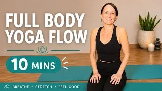 Thumbnail: Full Body Yoga Flow | 10 Minute Daily Practice