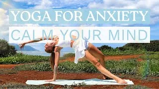 Thumbnail: Anxiety Relief Yoga | 15 Minutes to Feel Calm Again