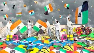 Thumbnail: Flying 6 Tawa Tiranga Kite | 15 August Patang Bazi | Independence Day 2026 Vlog | Yogesh 01
