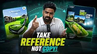Thumbnail: Stop Copying Designs! Graphic Design Inspiration & Poster Tutorial💡