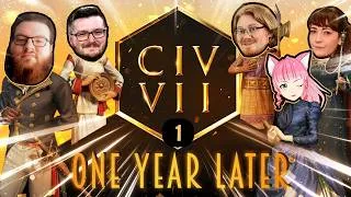 Thumbnail: Time Yeets Forward | Civ VII: One Year Later Episode #1