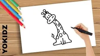 Thumbnail: How To Draw A Cartoon Giraffe