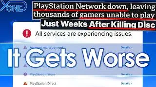 Thumbnail: PSN Goes Down & Users Unable To Play Digital Games After Sony Kill Physical Discs...