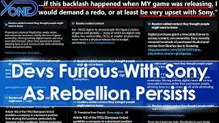 Thumbnail: REPORT: Devs Furious With Sony As Rebellion Persists & Disrupts Marketing Posts