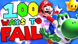 Thumbnail: 100 Ways To Fail In Super Mario Galaxy 2