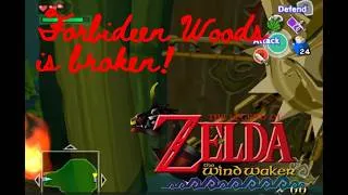 Thumbnail: TWW Forbideen Woods is broken! (Storage + Early Bombs / Speedrun Route) - Breaking Zelda Dungeons #1