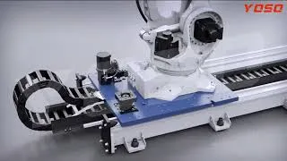 Thumbnail: Lay your own SCARA robot tracks. #fblifestyle #CNC #factory #robotics #robot #scararobot  #Machining