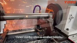 Thumbnail: Take a look inside our ball screw factory — Thread Whirling Milling process.   #fblifestyle  #cnc