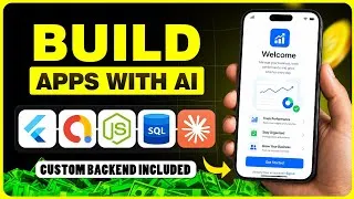 Thumbnail: Build Flutter App Without Firebase | Full Stack + Admin + Ads (Free Course)