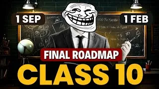Thumbnail: 1 September से ऐसे Comeback करो Class 10 🔥| Class 10 Roadmap From September | Class 10th