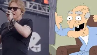 Thumbnail: Axl Rose sounds like Herbert the Pervert from Family Guy