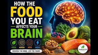 Thumbnail: How the Food You Eat Affects Your Brain | Memory, Mood & Focus After 50