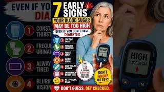 Thumbnail: 7 Early Signs Your Blood Sugar May Be Too High — Even Without Diabetes