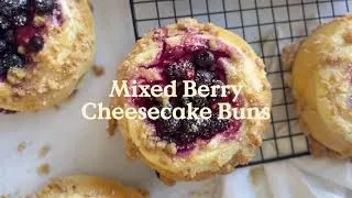 Thumbnail: Homemade Sourdough Cheesecake Buns with Crumble Topping | You Knead Sourdough