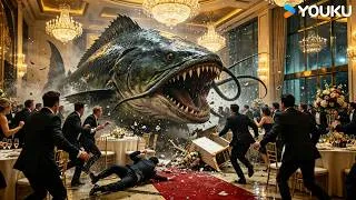 Thumbnail: 🏨⚠️ No One Is Safe! Mutant Fish Have Entered the Hotel!| Giant Fish | YOUKU MONSTER MOVIE