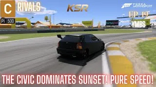 Thumbnail: Chasing World Records in Rivals - C500 - Episode 19 - Sunset - YMBS Forza Motorsport