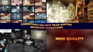 Thumbnail: Christmas & New Year Frost Transitions (Ae, Pr, Dr) - Free