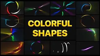 Thumbnail: Colorful Flying Lines - Free Motion Elements (Ae, Pr, Dr, FCPX)